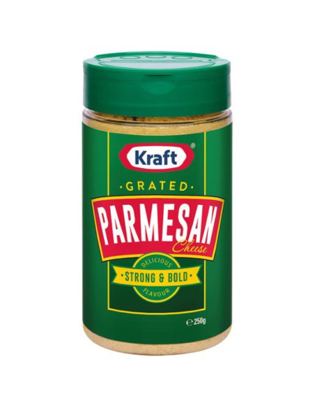 Kraft Cheese Parmesan Grated 250g x 1