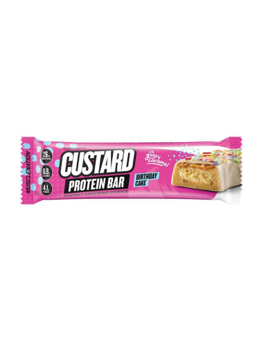 Muscle Nation Custard Bar Birthday Cake 60g x 12