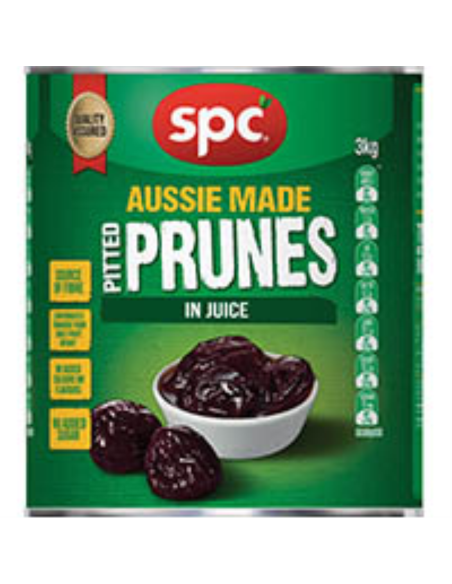 Spc Prunes Pitted In Juice 3kg x 1
