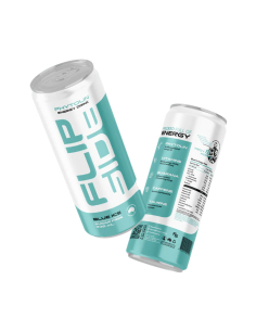 Flipside Energy Buvez le sucre bleu de glace bleu 330ml x 24