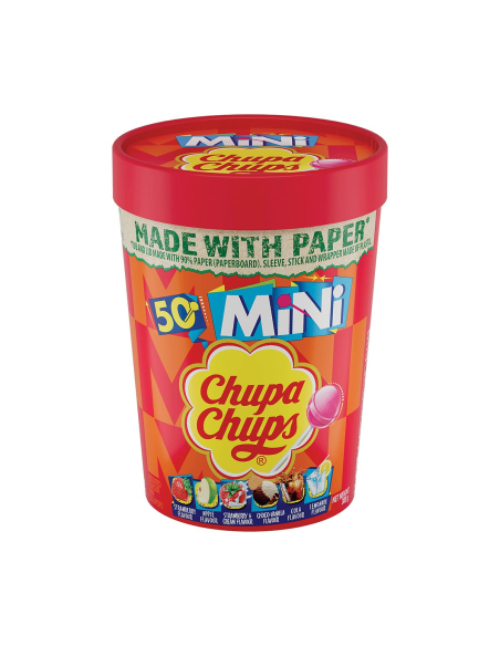 Chupa Chup Best Mini Tube 50 Pack x 6