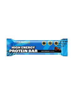 Famous Nutrition High Energy Protein Bar Choc Espresso 60g x 12
