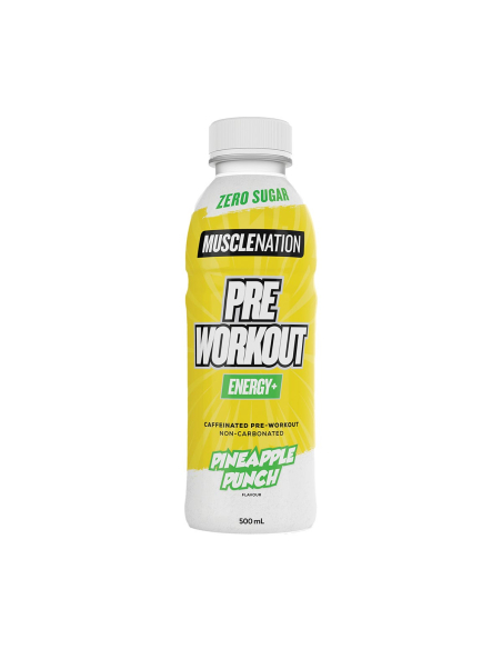 Muscle Nation Pré -waworkout Punch ananas 500ml x 12