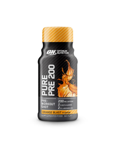 Optimum Nutrition 純粋なプラワーアウトオレンジブラストショット60ml x 12