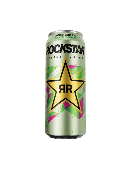 Rockstar Manzana amarga sin azúcar 500ml x 12