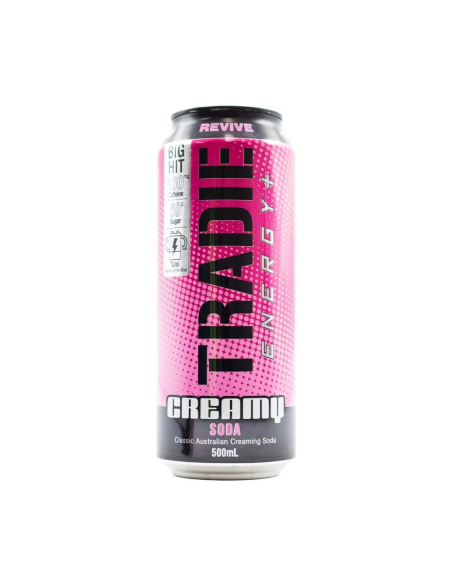 Tradie Energy Creaming Soda 500ml x 12