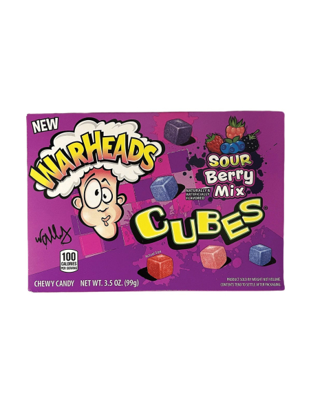 Warheads Sour Berry Cube 99g x 12