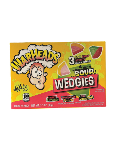 Warheads Boîte de théâtre Wedgies 99g x 12