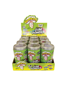 Warheads Poudre de gomme 55g x 12