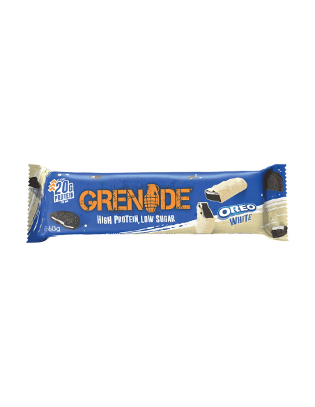 Grenade ホワイトチョコレート Oreo プロテインバー60g×12