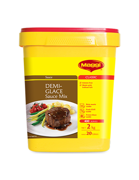Maggi Sauce Demi Glaze Basic Brown Gluten Gratuit 2kg x 1