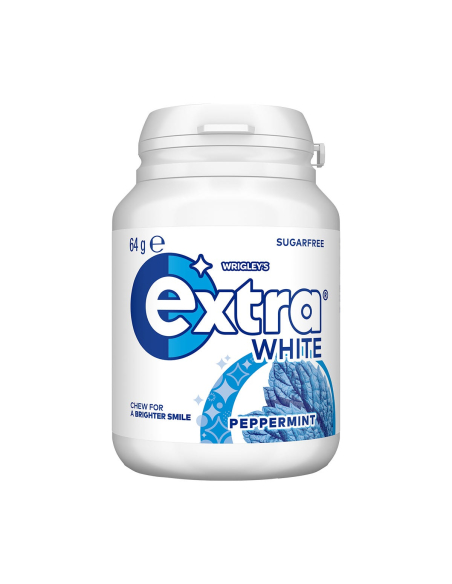 Wrigley Extra Bouteille blanche 64g x 6