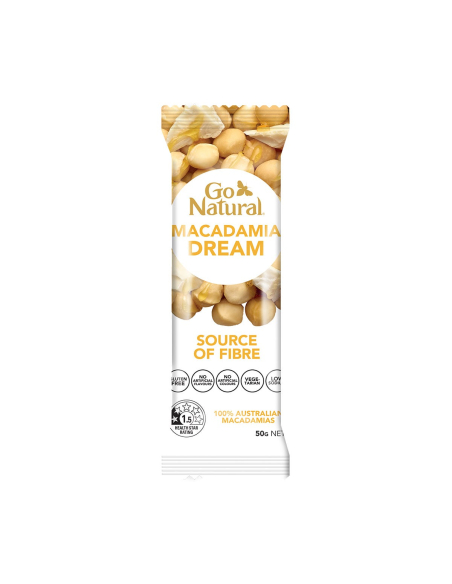 Go Natural Macadamia sueño 50g x 16
