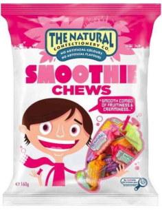 The Natural Confectionary Company Fruit Chews 180g x 12