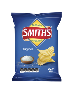 Smiths Plain 45g x 18