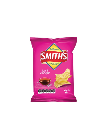 Smiths Salt & Vinegar 45g x 18