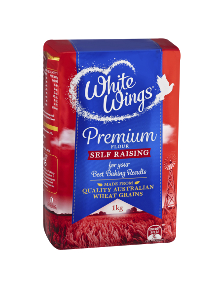 White Wings Self Raising Flour 1kg x 1 White Wings Self Raising Flour 1kg x 1