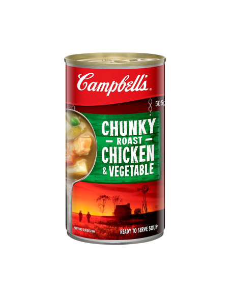 Campbells Chunky Chicken Vegetable 505g x 1
