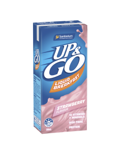 Up & Go Strawberry 350ml x 12