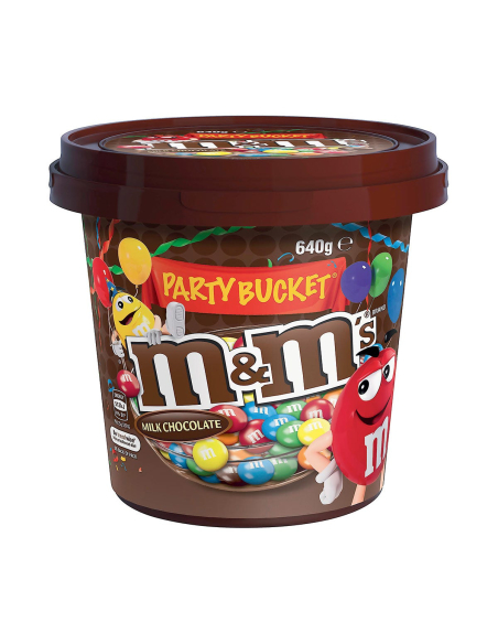 M&M's Milk Bucket 640g x 6