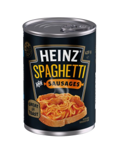 Heinz Spaghetti et saucisse Pâtes 420g x 1