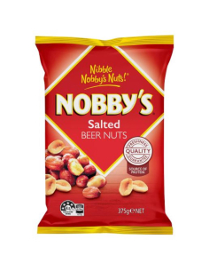 Nobbys 塩漬けビールナッツ375g×1