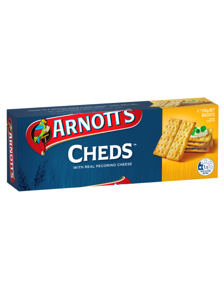 Arnotts Galletas Cheds 250g x 1