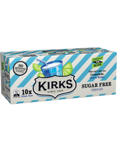 Kirks Suikervrije limonade 375 ml x 20