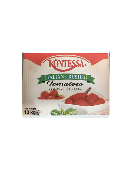 Kontessa Tomaten verpletterd Italiaanse zak in een doos 10kg x 1