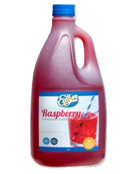 Edlyn Cordial Raspberry 2ltr X 1
