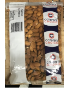 Caterers Choice アーモンド Raw カーネル1kg×1