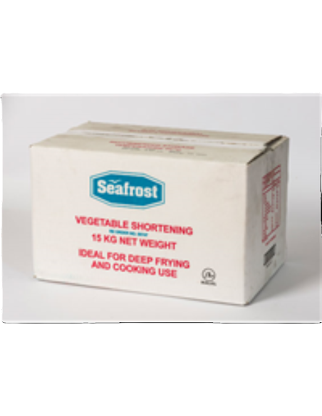 Seafrost Raccourcissement de légumes d'huile 15 kg x 1