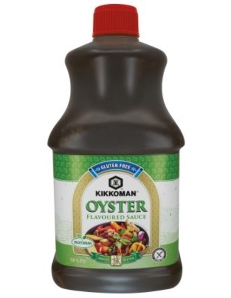 Kikkoman Salsa Oyster vegetariana sin gluten 2.45kg x 1