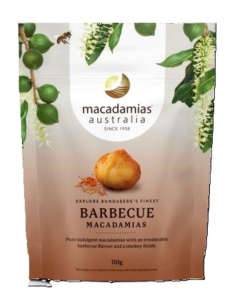 Macadamias Australia Macadamia Nuts Barbecue 110g x 8