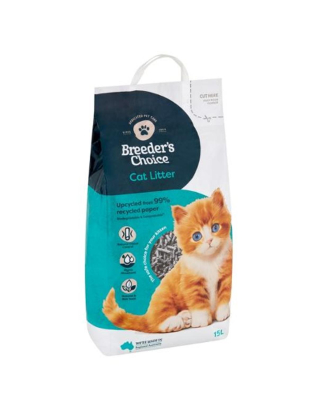 Breeders Choice Cat Litter 15ltr x 1