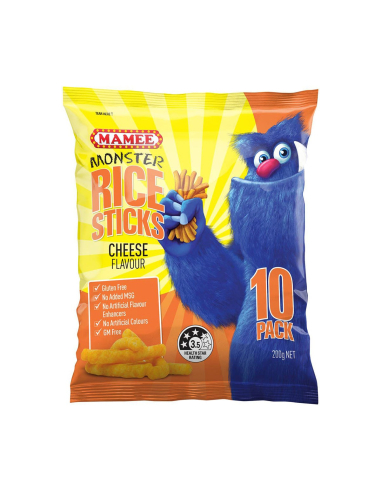 Mamee Rice Sticks Cheese 20g x 40
