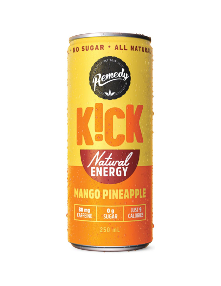 Remedy Kick Mango Pineapple 250ml x 12