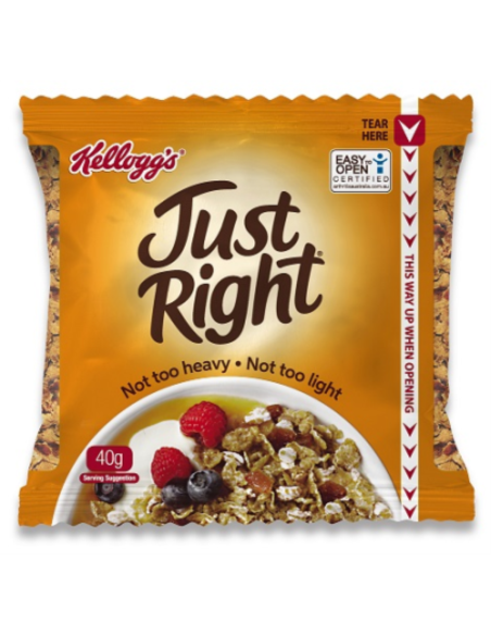 Kelloggs Gerade rechts Sachets 40g x 30