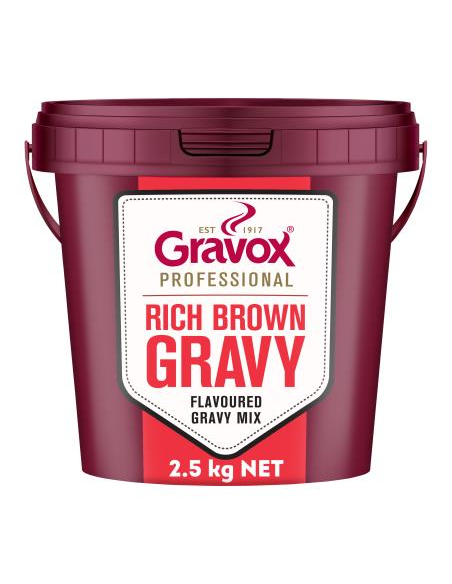 Gravox Jus mix rijke bruine glutenvrij 2,5 kg x 1