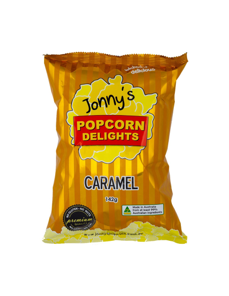 Jonny's Popcorn Caramel 142g x 12