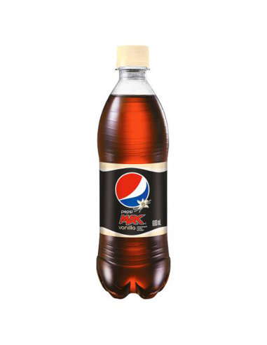 Pepsi Max Vanilla Bottle 600ml x 24