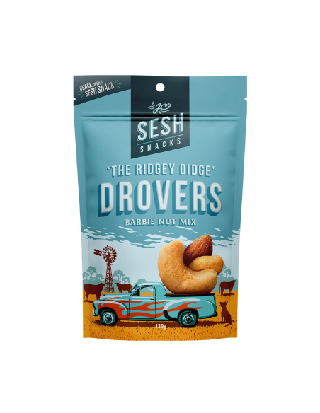 Sesh Snacks Barbie Nut Mix 130g x 6