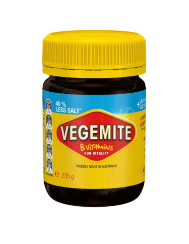 Vegemite 40% Less Salt 235g x 12