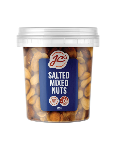 Jc's Salted Mix ed Nuts Cup 100g x 12