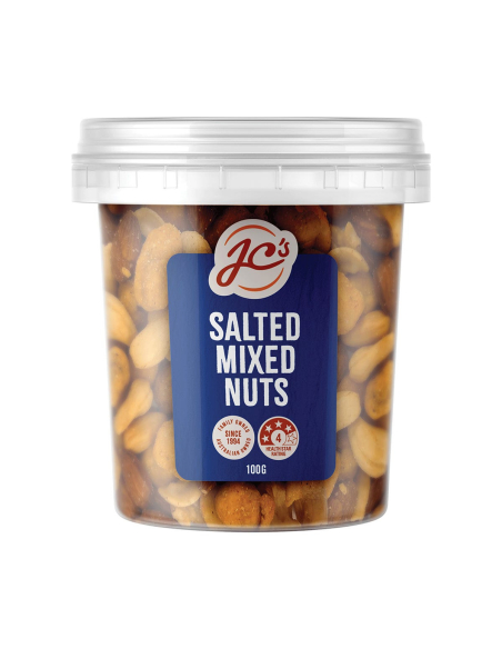 JC's Solone Mix Ed Nuts Cup 100g x 12