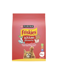 Friskies Kitten Discoveries Dry Cat Food 700g x 1
