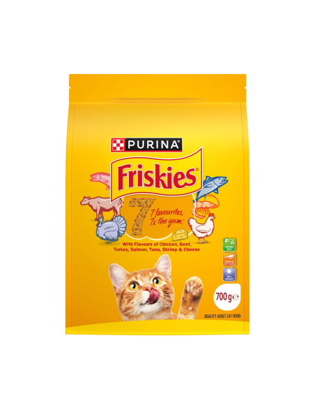 Friskies Volwassen zeven kattenvoedsel 700 g x 1