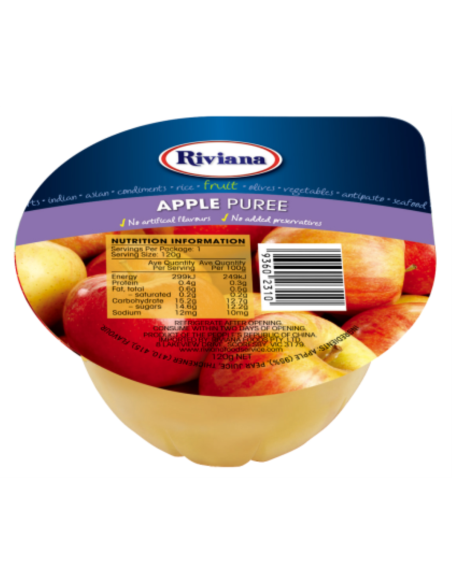 Riviana Püree Apfel 120g x 12