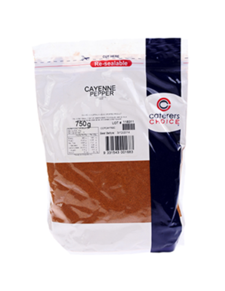 Caterers Choice Pepper Cayenne 750g x 1