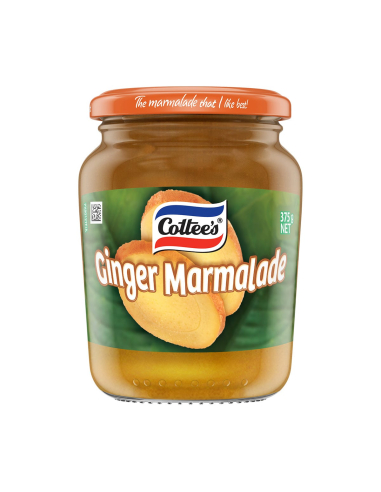 Cottee's Ginger Marmalade 375g x 1